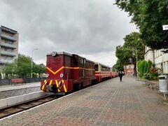 Lxd2-465 na stacji Piaseczno Miasto wąskotorowe. 8.08.2021 Fot. Mikołaj Łuszczyński